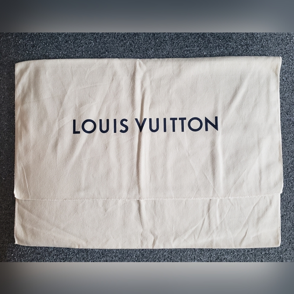 UNUSED Authentic Extra Large Louis Vuitton Cotton Dust Bag